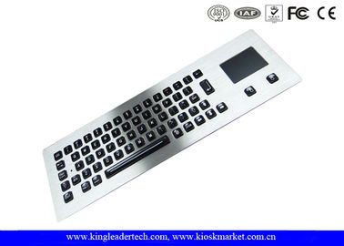 Disesuaikan Layout Panel Mount Keyboard Metal dengan Touchpad Mouse / Vandal proof Keyboard