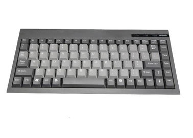 Keyboard Industri Plastik Tahan Air yang Kompak Dengan PC Kasar / Tombol ABS