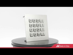 Panelmount keyboard logam