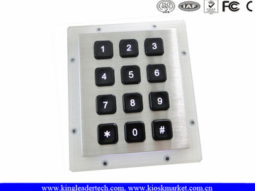 Beli Kasar Air-bukti perusak-bukti Keypad dengan 12 Back-lit Keys Ideal untuk Dark Lingkungan online manufacture