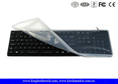 Beli Removable Waterproof Silicone USB Keyboard Untuk Harsh Industri online manufacture