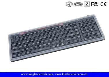 Beli Hitam 106 Keys super - Slim Silicone Keyboard USB Interface online manufacture