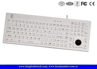 Beli Fungsi Tombol dicuci Silicone USB Keyboard Dibangun - Dalam Trackball online manufacture