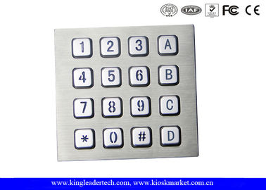 Beli Mesin Gunakan Industrial Keyboard Pintu Akses Keypad dengan 16 Keys Tata Letak Costomizable online manufacture