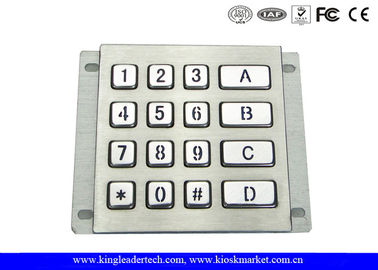 Beli Kasar Waterproof vandalproof Backlit Logam Keypad Stainless Steel Keypad online manufacture