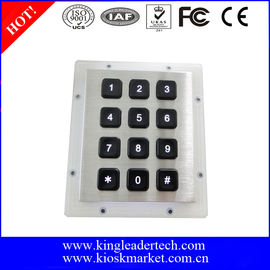 Beli Stainless Steel Backlit 12 Key Numeric Keypad Dengan Matrix 3x4 online manufacture