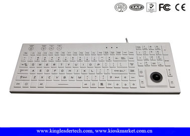 Beli IP68 Backlit dicuci Silicone Keyboard Dengan On / Off Beralih and12 Tombol Fungsi Dan trackball online manufacture
