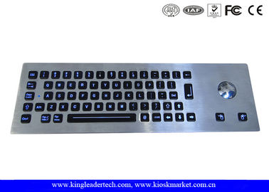 Beli Backlight Panel gunung terjal keypad Logam 65 tombol wisata penuh, Trackball terpadu online manufacture