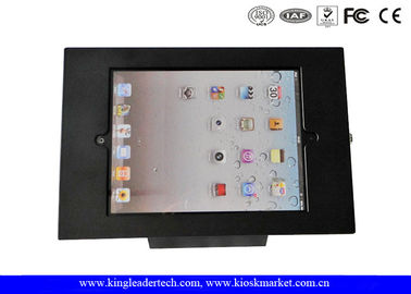 Beli Matt Hitam Cold Rolled Steel Ipad Kios Berdiri Dengan Lock & Key, Customization online manufacture