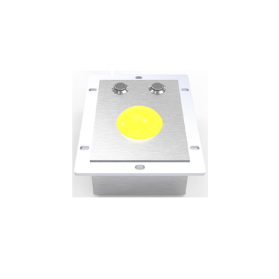 Beli 50mm Stainless Steel Industri Kasar Trackball Mouse Tahan Air Warna Kuning online manufacture
