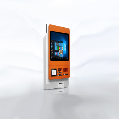 Beli Tampilan Potret LCD Wall Mounted Touch Screen Kiosk Metal Rugged Steel Case online manufacture