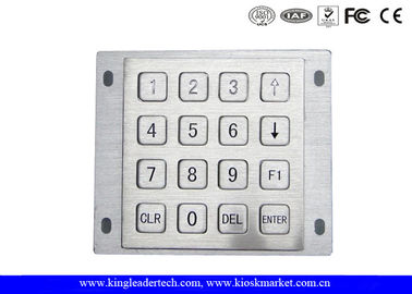 Beli Panel Kisi Gunung Kasar 4 4 Tombol Keypad Metal 16 Tombol Lebar Dengan Konektor Pin online manufacture