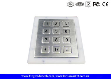 Beli Tombol Flat 12 yang Dapat Dikustomisasi Keypad Numerik Industri Untuk Penggunaan Lingkungan yang Keras online manufacture