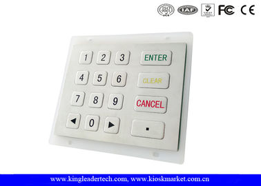 Beli USB / PS2 Interface Stainless Steel Numeric Key Pad dengan 16 Tombol Flat online manufacture