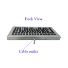 Rugged Waterproof Desktop Backlit Industrial Computer Keyboard with Enhanced Cable
