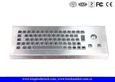 Beli Debu Proof Keyboard Komputer Industri Tahan Air dengan Trackball Stainless Steel online manufacture