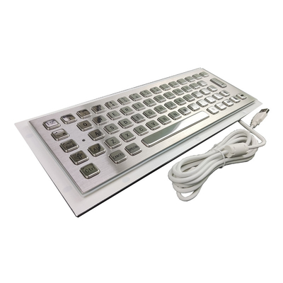 Beli Kompak Format Rugged Panelmount Metal Stainless Steel Industrial Keyboard Dengan 64 Tombol Khusus online manufacture