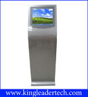 Indoor Service Interactive Touch Screen Kiosk Standalone With Curved Design