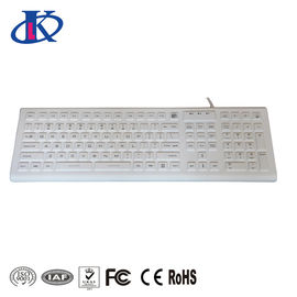 Beli Keyboard Silikon IP68 yang Dapat Dicuci Dengan Atau Tanpa Tombol Backlit Berwarna Putih Atau Hitam online manufacture