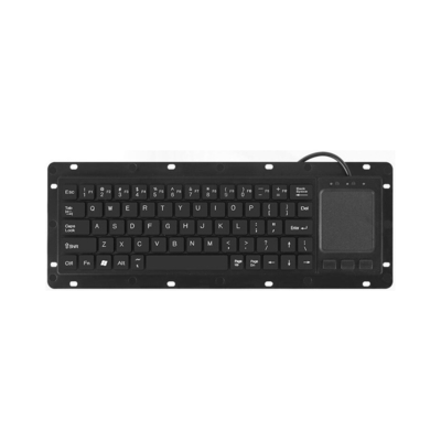 Beli Low Cost Rugged Panelmount Keyboard Plastik Dengan Touchpad dan 68 Tombol online manufacture