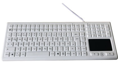 Beli Medis Silikon Tahan Air Keyboard 122 Tombol Fungsional Backlight Tata Letak Jerman online manufacture