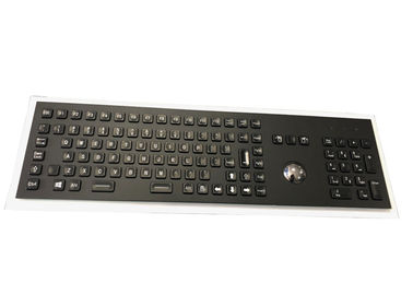 Beli Keyboard Industri Lampu Latar LED Dengan Tombol FN Trackball Penuh 103 Tombol online manufacture