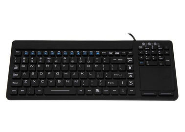 Beli Antibakteri Medis Waterproof Keyboard USB PS / 2 Interface Dengan Tombol Penuh / Touchpad online manufacture