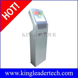 Beli desain swalayan kustom ticketing kios dengan catatan akseptor, printer thermal dan kamera online manufacture