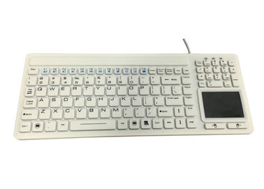Beli Desktop Mount IP68 Antimicrobial Waterproof Keyboard 107 Tombol online manufacture