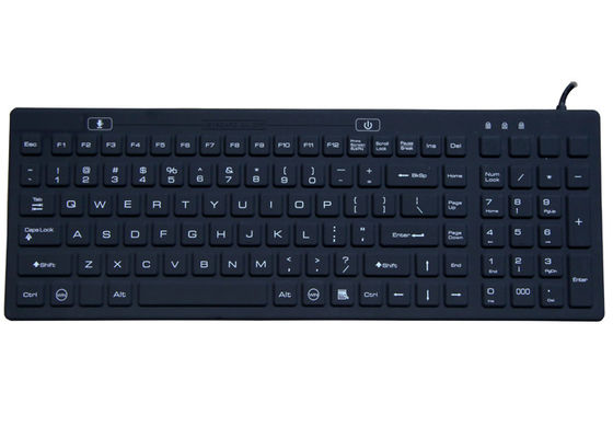 Beli IP68 Antivirus Keyboard Medis Tahan Air yang Dapat Dicuci dengan 12 Tombol Fungsi dan Keypad Numerik online manufacture