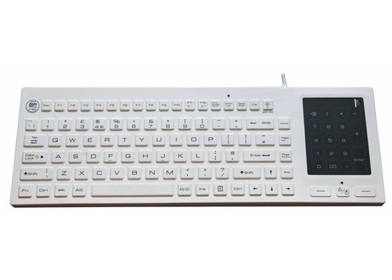 Beli USB PS2 Keyboard Medis Tahan Air Silikon Kecerahan yang Dapat Disesuaikan online manufacture