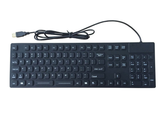Beli 100mA Tata Letak Keyboard Medis yang Dapat Disesuaikan Rumah Sakit Keyboard Komputer Tahan Air online manufacture