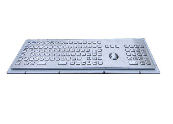 Beli 20mA PS2 Panel Mount Keyboard FCC Brushed Stainless Steel Dengan Tombol Angka online manufacture
