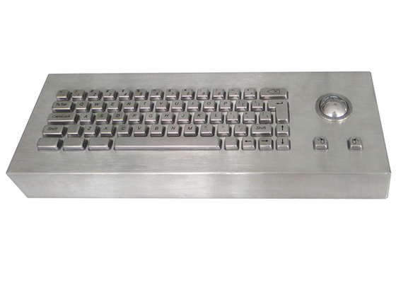 Beli FCC Industrial Metal Desktop Keyboard 20mA Dengan Tombol Mekanik yang Disentuh dengan Tangan online manufacture
