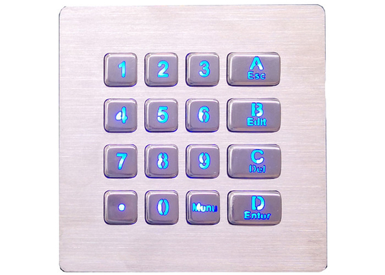 Beli Keypad Numerik Industri yang Disesuaikan, Pemasangan Panel Tahan Air Kasar online manufacture