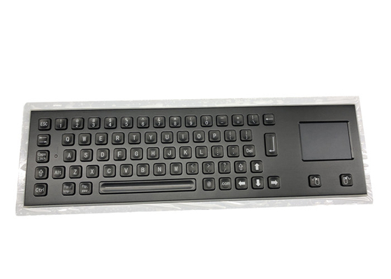 Beli 20mA Black Metal Keyboard 64 Tombol Touchpad SS Elektroforesis Terintegrasi online manufacture