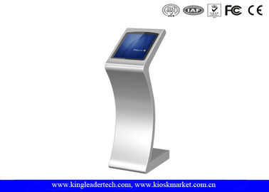 Beli 19 "Vandal Proof Touch Screen Kios Stand Untuk Shopping Mall Informasi Memeriksa online manufacture