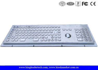 Beli Kasar Keyboard Logam Industri Dengan Trackball 103 Tombol Fungsi Dan Nomor Keypad online manufacture