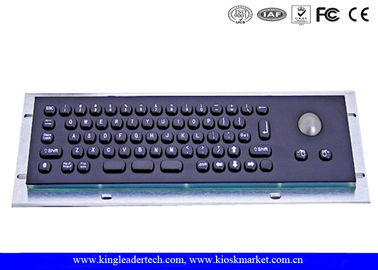 Beli Keyboard Industri Berukuran Kecil Dengan Trackball Brushed 66 Keys Brushed SS online manufacture