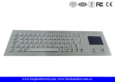 Beli Keyboard 64 Keys Industri Dengan Touchpad Laser terukir Graphics PS / 2 Atau USB Interface online manufacture