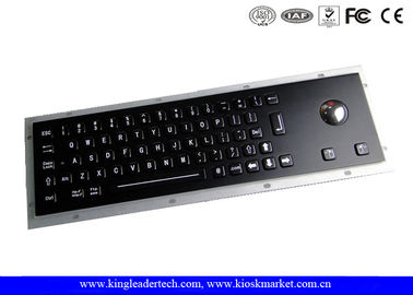 Beli Tinggi Vandal-Proof Black Metal Keyboard Stainless Steel Dengan 64 Keys online manufacture