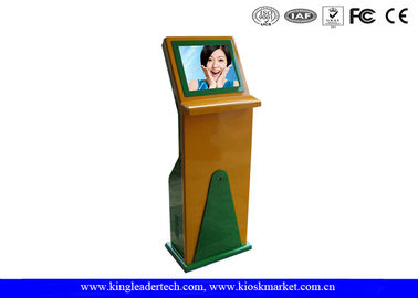 Beli Interaktif Anti-Glare Touch Screen Freestanding Kios Untuk University Building Theater Toko online manufacture