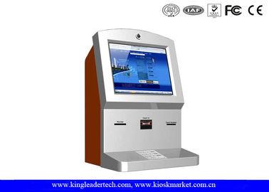 Beli Disesuaikan Bergaya Wallmount Kiosk Dengan Kamera, Thermal Receipt Printer, Cash Akseptor online manufacture