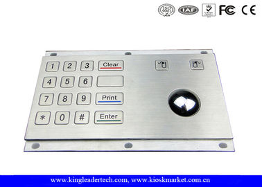 Beli Optical Trackball Industrial Numeric Keypad USB Stainless Steel Dengan 16 Tombol online manufacture