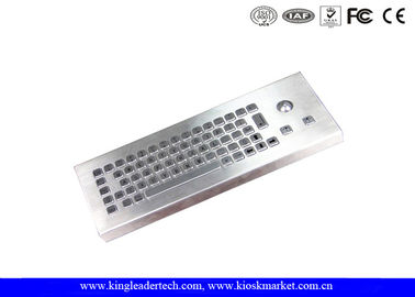 Beli Compact 65 Keys Brushed Industrial Keyboard Dengan Trackball online manufacture