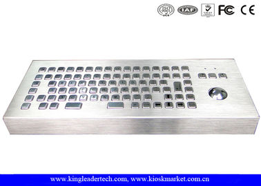 Beli Industri Desktop Stainless Steel Keyboard 12 Keys F1 - F12 Dengan Trackball online manufacture