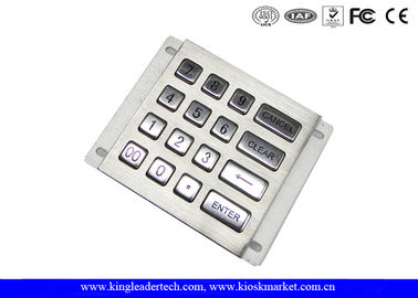 Beli Logam Industri Numeric Keypad, 16 Keys Rugged Vandal Proof Keyboard online manufacture