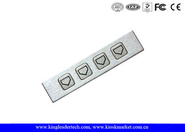 Beli Fungsional Logam Numeric Key Pad, 4 Kunci Numeric Stailess Steel Keypad online manufacture