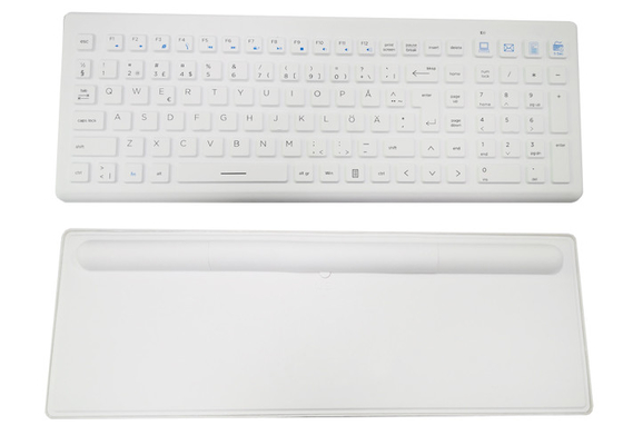 Beli Keyboard Medis Nirkabel Silikon Ergonomi 106 Tombol Dengan Bantalan Belakang online manufacture