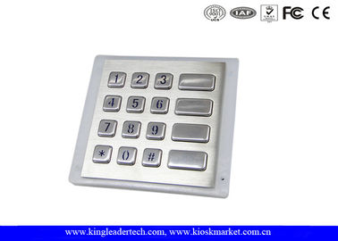 Panel - Gunung Backlit Logam Keypad, disesuaikan tahan air keypad debu - bukti